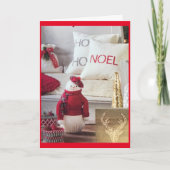 ****ZEIT FÜR FAMILIEN UND FREUNDE CHRISTMAS WISH** KARTE (Vorderseite)