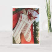 ****ZEIT FÜR FAMILIEN UND FREUNDE CHRISTMAS WISH** KARTE (Vorderseite)