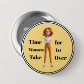 Zeit für Frauen Button (Vorne & Hinten)