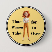 Zeit für Frauen Button (Vorderseite)