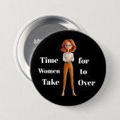 Zeit für Frauen Button (Vorne & Hinten)