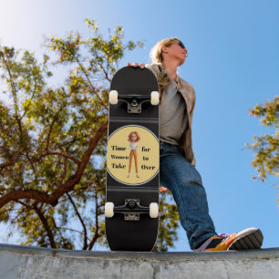 Zeit für Frauen Skateboard