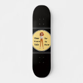 Zeit für Frauen Skateboard (Vorne)