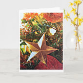 ZEIT FÜR FREUNDE, SICH BEI DEN CHRISTMAS ZU VERBIN KARTE (Gelbe Blume)