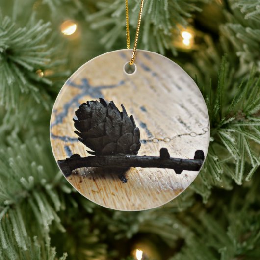 "Zeit für Freundlichkeit" Keramik Ornament (Baum)