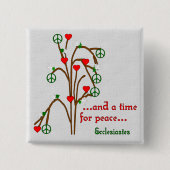 Zeit für Frieden Button (Vorderseite)