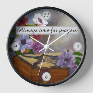 Zeit für Gebete Uhr