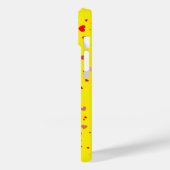 Zeit für glückliche Typografie Case-Mate iPhone Hülle (Rückseite / Links)