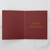 Zeit für Halloween Karte (Innenseite)