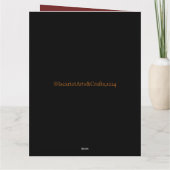 Zeit für Halloween Karte (Rückseite)