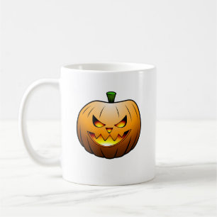 Zeit für Halloween mit Jack O'lantern Kaffeetasse