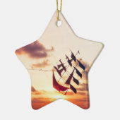 "Zeit für Hoffnung" Keramik Ornament (Links)