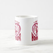 Zeit für Horror Filmfans oder Buchliebhaber Kaffeetasse (Mittel)