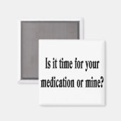 Zeit für Ihre Medikation Magnet (Vorderseite/Rückseite)