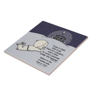 Zeit für jeden Zweck Fliese