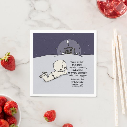 Zeit für jeden Zweck Serviette (Beispiel)