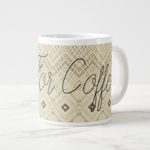 Zeit für Kaffee Jumbo-Tasse
