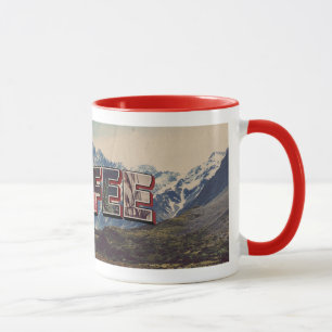 "Zeit für Kaffee" Retro-Tasse Tasse