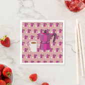 Zeit für Kaffee Serviette (Beispiel)