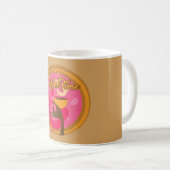 Zeit für Kaffeeliebhaber Kaffeetasse (VorderseiteRechts)