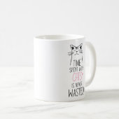 Zeit für Katzen Kaffeetasse (VorderseiteRechts)