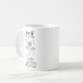 Zeit für Katzen Kaffeetasse (Vorderseite Links)