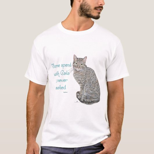 Zeit für Katzen T-Shirt (Vorderseite)