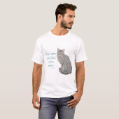 Zeit für Katzen T-Shirt (Vorne ganz)