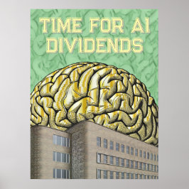 Zeit für KI-Dividenden Poster