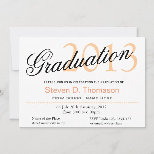 Zeit für klassische, stilvolle Ankündigung von Abs (Vorderseite)