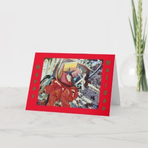ZEIT FÜR KLEINZEIT ZUM SPASS FÜR JEDEN CHRISTMAS KARTE