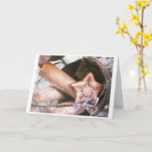 ZEIT FÜR KLEINZEIT ZUM SPASS FÜR JEDEN CHRISTMAS KARTE (Gelbe Blume)