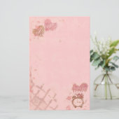Zeit für Liebe Briefpapier (Stehend Vorderseite)