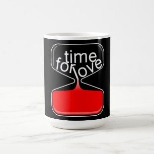 Zeit für Liebe Kaffee für immer Kaffeetasse