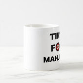 Zeit für Mahjong Kaffeetasse (Mittel)