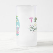 Zeit für Mattierte Tasse (Mittel)