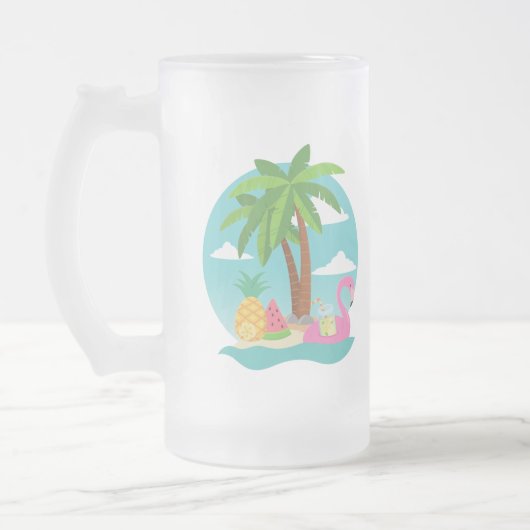 Zeit für Mattierte Tasse (Links)