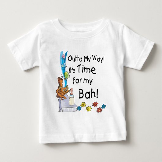 Zeit für meinen Bach Baby T-shirt (Vorderseite)