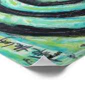 Zeit für mich zu fliegen poster (Ecke)