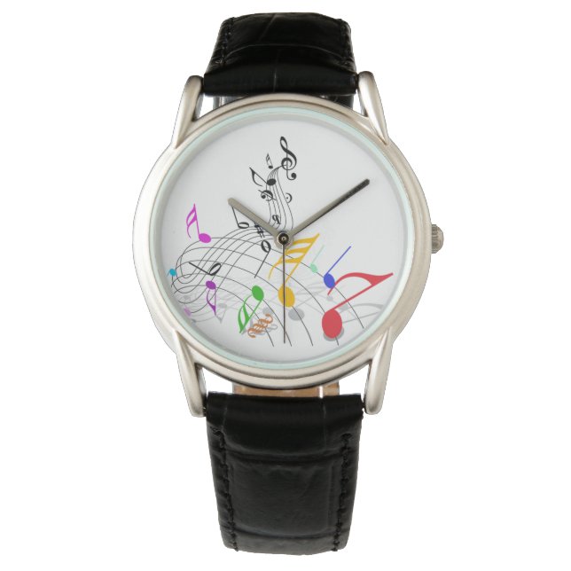 Zeit für Musik Armbanduhr (Vorderseite)