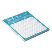 "Zeit für Naging"-Notepad Notizblock (angewinkelt)