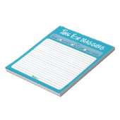 "Zeit für Naging"-Notepad Notizblock (Rotiert)