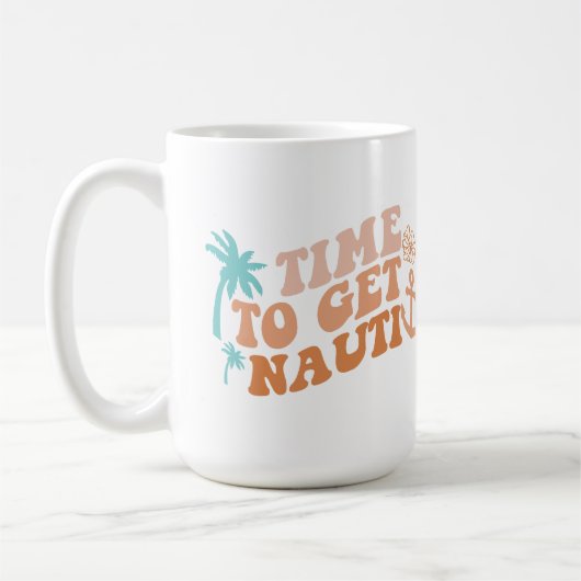 Zeit für Nauti Kaffeetasse (Links)