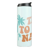 Zeit für Nauti Thermosbecher (Nach links gedreht)