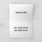 ZEIT FÜR NEUE ERINNERUNGEN IN IHRER NEUEN ZUHAUSE KARTE (Innenseite)