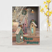 ZEIT FÜR NEUE ERINNERUNGEN/NEUE FREUND-NEUE ZUHAUS KARTE (Gelbe Blume)