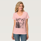 Zeit für Paris T-Shirt (Vorderseite Vollansicht)