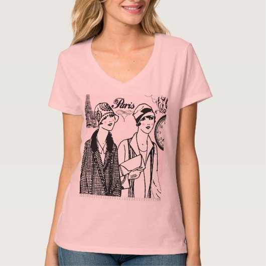 Zeit für Paris T-Shirt (Vorderseite)