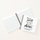 ZEIT FÜR Personalisiertes Motivierend Notebook Notizblock (Innenseite)