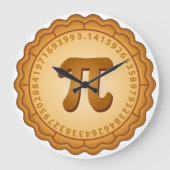 Zeit für PIE Große Wanduhr (Vorderseite)
